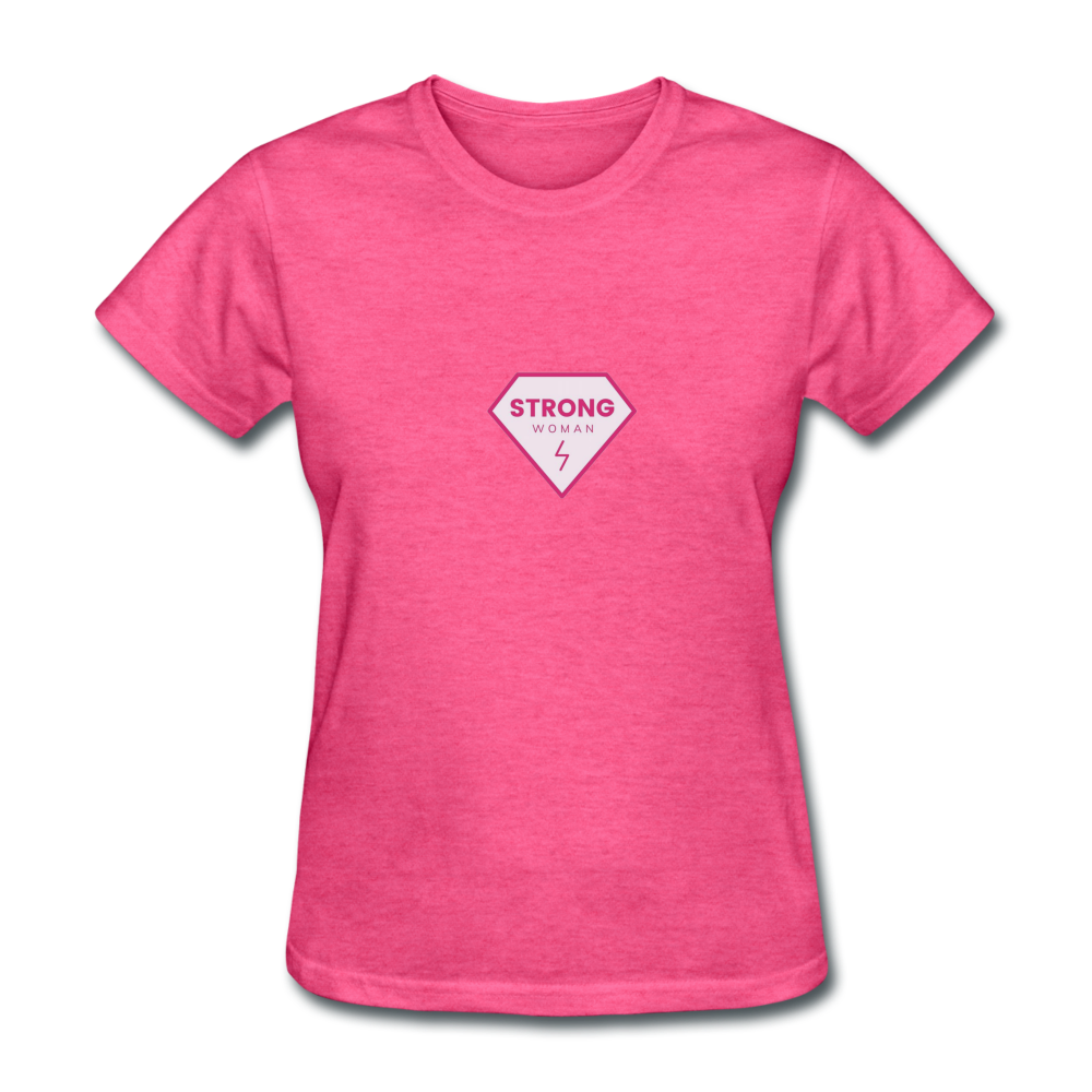 Strong Women's T-Shirt - heather pink