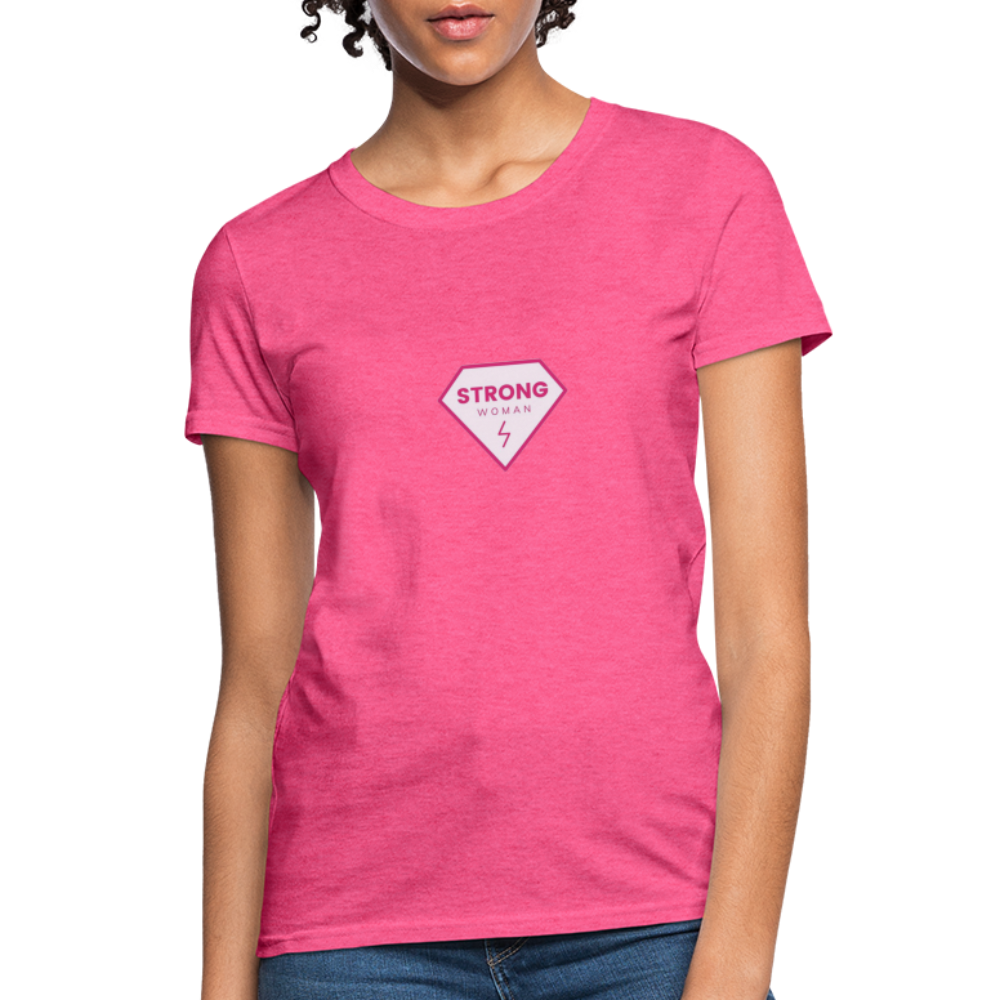 Strong Women's T-Shirt - heather pink