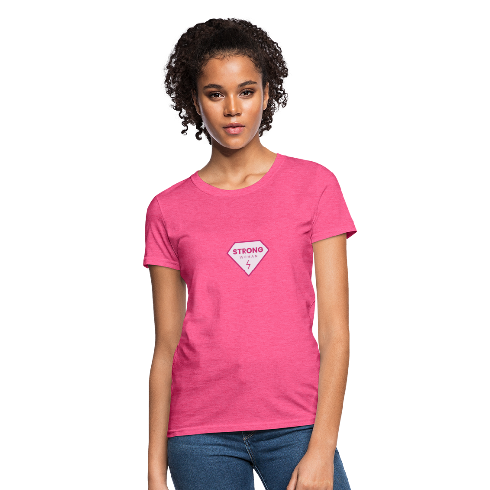 Strong Women's T-Shirt - heather pink