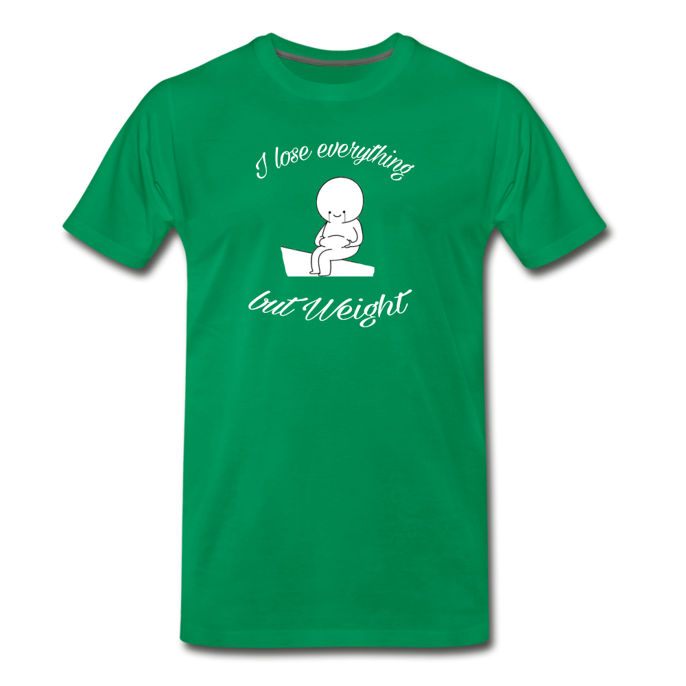 I Lose Everything Men's Premium T-Shirt - kelly green