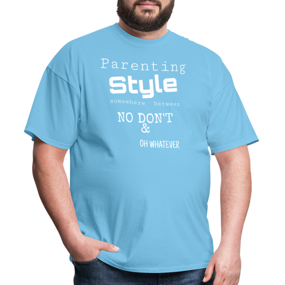 Parenting Style Unisex Classic T-Shirt - aquatic blue