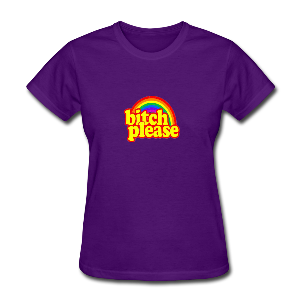 Bit*h Please Women's T-Shirt - purple