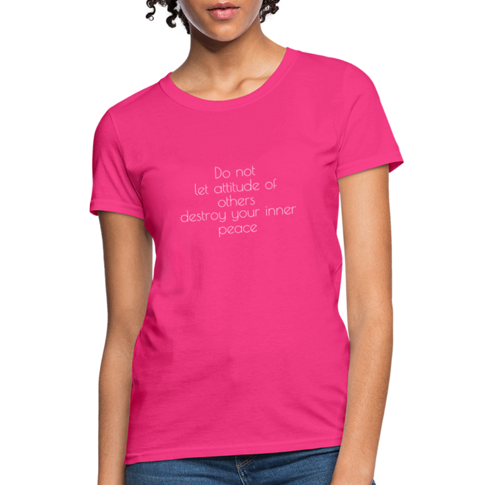 Do Not Let Women's T-Shirt - fuchsia