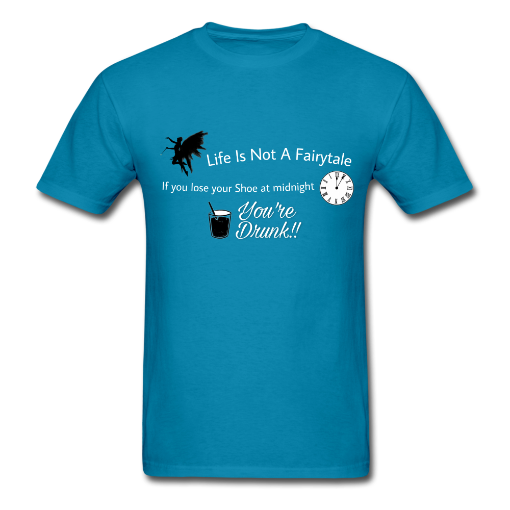 Life is Not Unisex Classic T-Shirt - turquoise