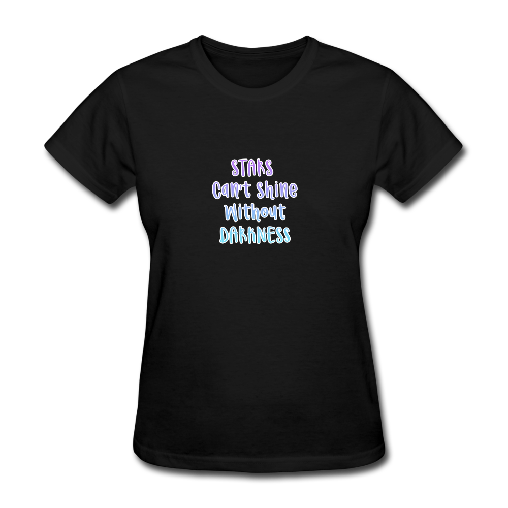 Stars Can't Shine Women's T-Shirt - black