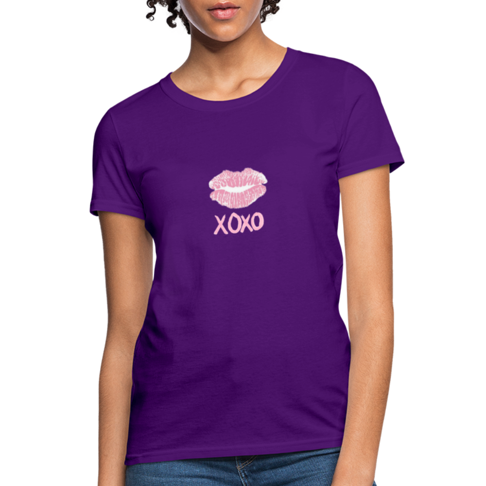 XOXO Women's T-Shirt - purple