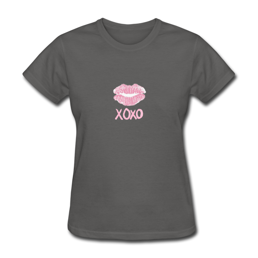 XOXO Women's T-Shirt - charcoal