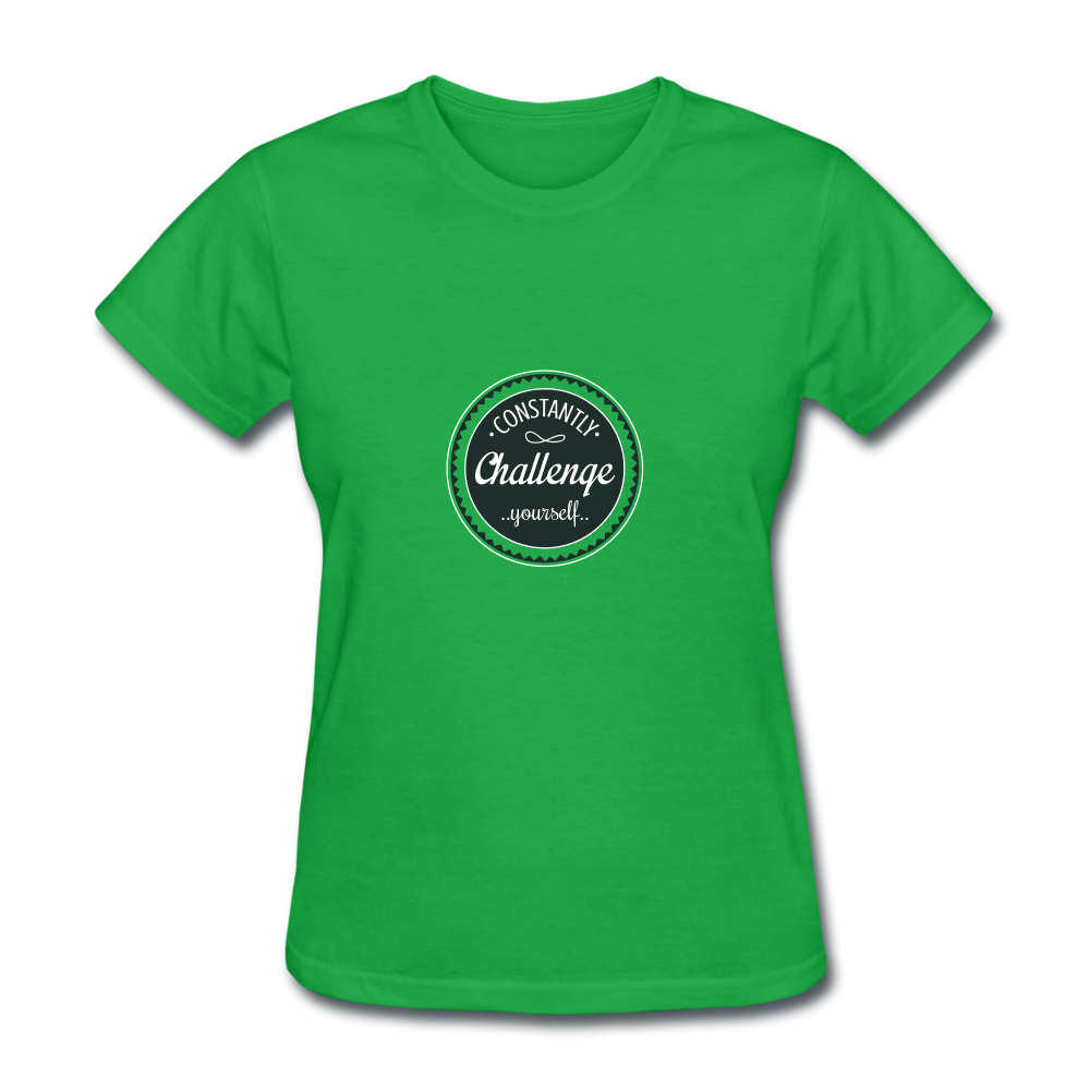 Constantly Challenge Women's T-Shirt - bright green
