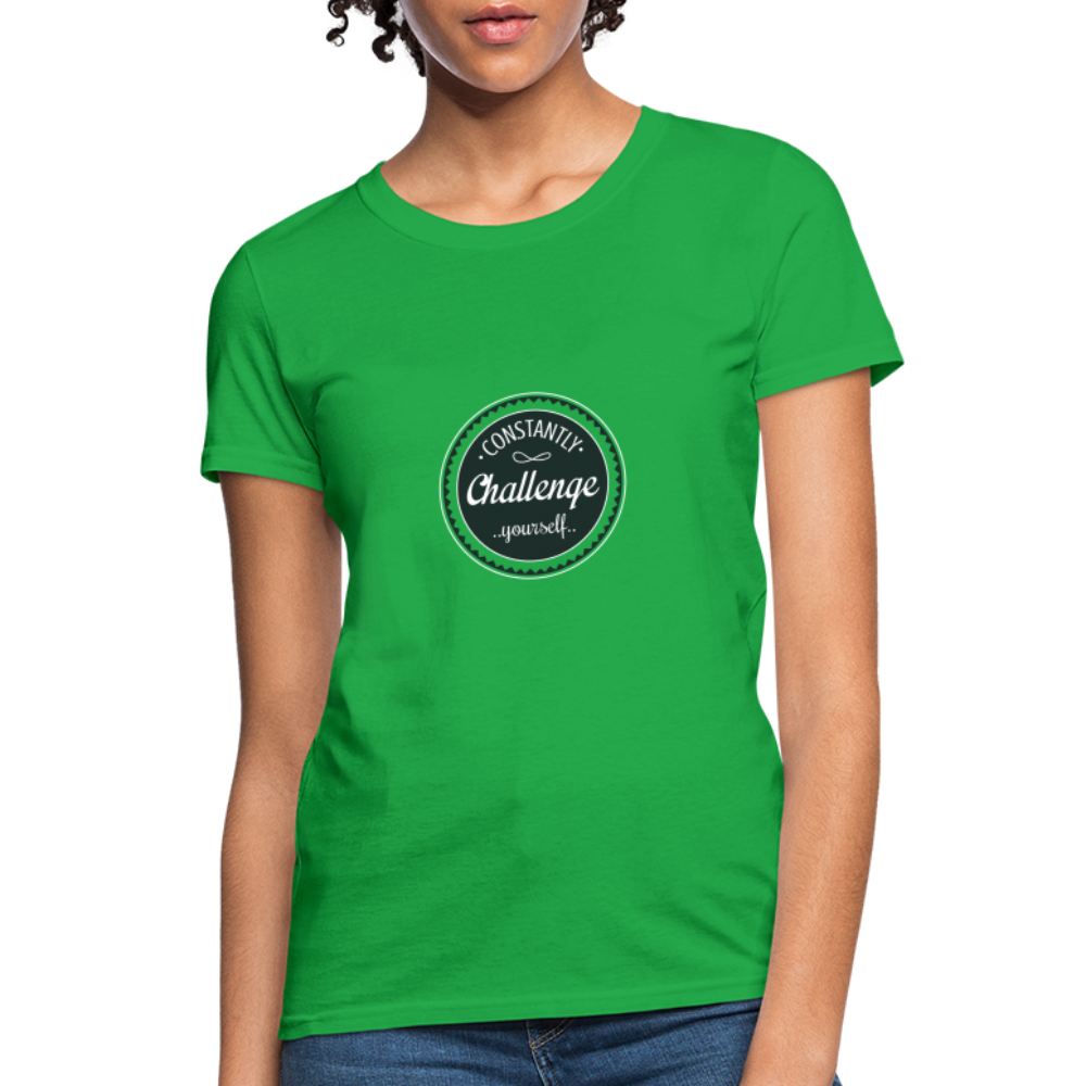 Constantly Challenge Women's T-Shirt - bright green