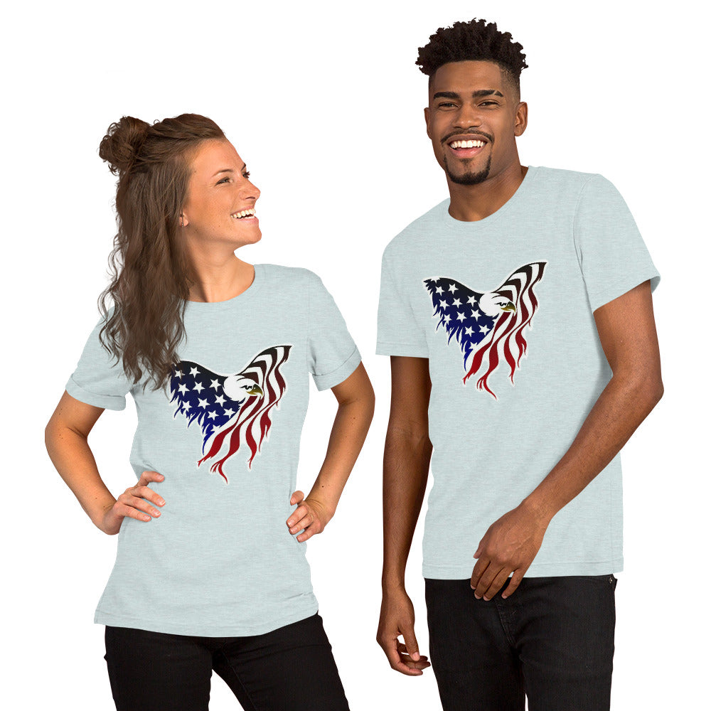 Eagle American Flan Unisex T-Shirt