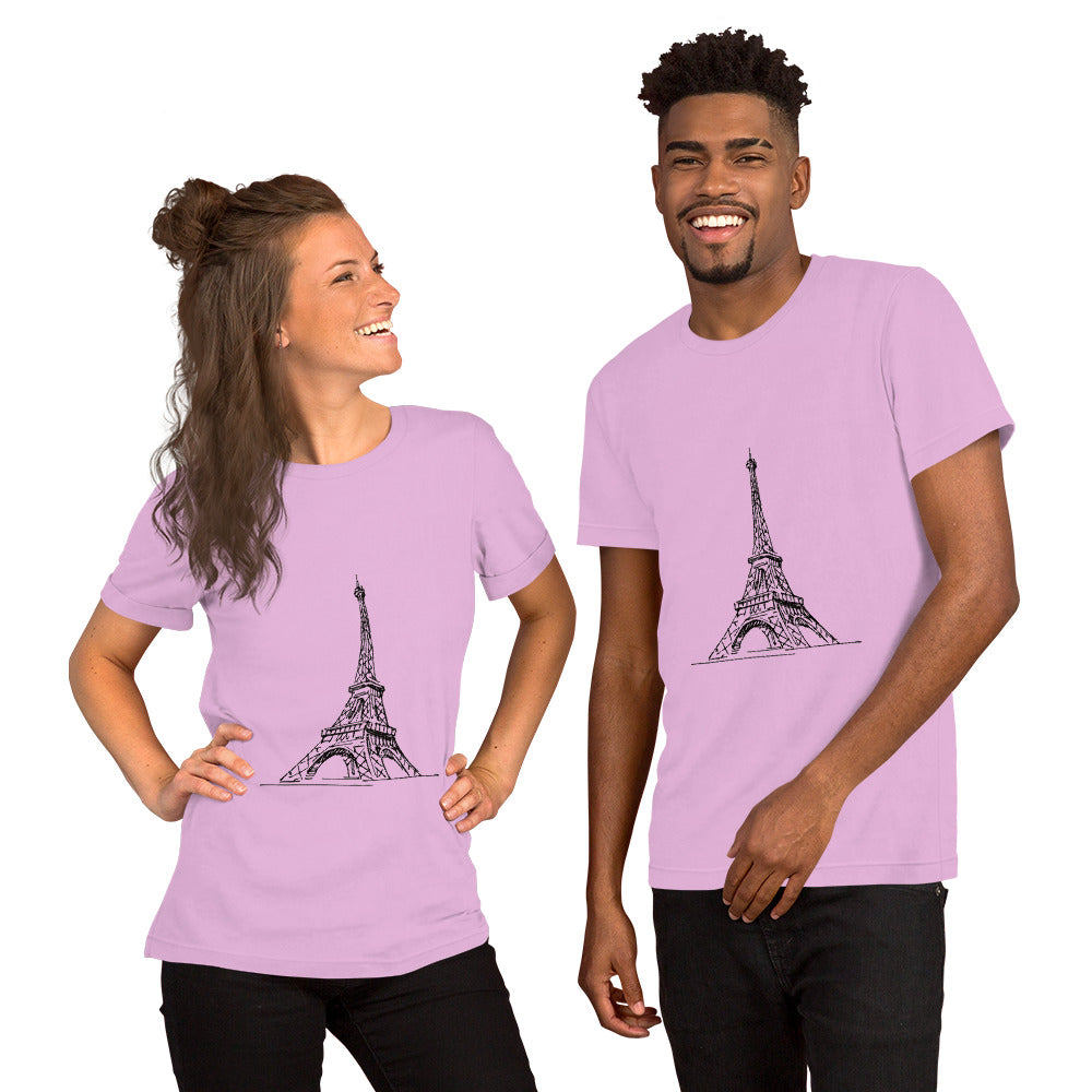 The Eiffel Tower Unisex T-Shirt