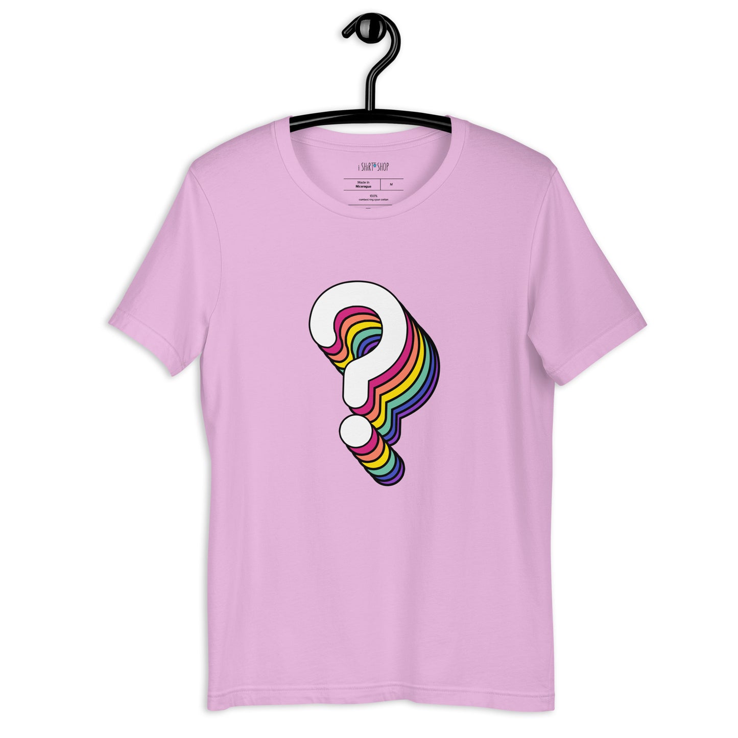 Rainbow Question Mark Unisex T-Shirt