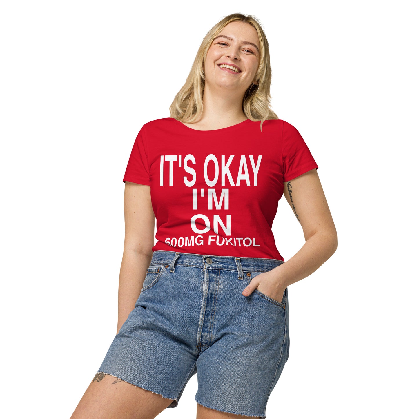 It's Okay Women’s Basic Organic T-Shirt