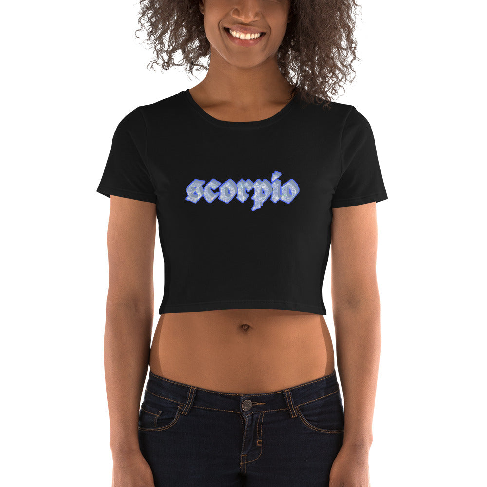 Scorpio Zodiac Women’s Crop Tee